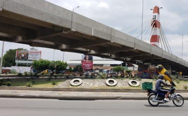 Se llevaron las cinco consonantes del aviso. Cortesía