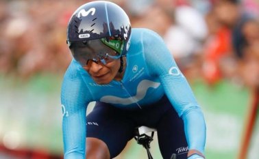 Nairo se irá al Arkéam, según su padre, Luis Quintana. Colprensa