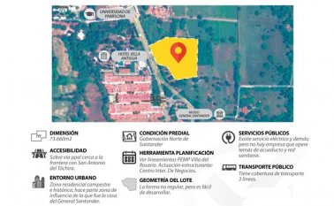 En este punto estará ubicado el Centro de Convenciones. La Opinión