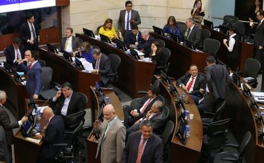 Plenaria del Senado. Colprensa