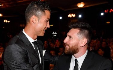 Para ‘CR7’, haber tenido durante su etapa en el Real Madrid a Messi como gran adversario le ayudó a superarse a sí mismo.
Archivo