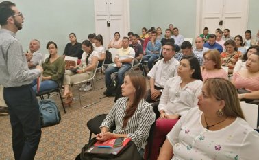 En el subcomité de Sistemas de Información de Víctimas se trabajan aspectos primordiales como planes operativos de sistemas de información. Cortesía