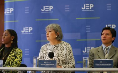 La JEP administra justicia hoy a 11.986 personas entre exmiembros de las Farc, Fuerza Pública, otros agentes del Estado, y terceros que tuvieron participación directa o indirecta en el conflicto. Colprensa