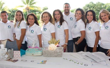 Samuel Botello, Sandra Gómez Cala, María Cristina Carvajal, Damaris Correa, Carolina Silva, Fuad Assaf, Sandra Gómez González, Martha Velandia y Gisela Castellanos. Alfredo Estévez/La Opinión