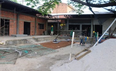 La obra se ejecuta en la calle 1 con avenida 7 y Diagonal Santander, cerca al terminal de transporte. Cortesía