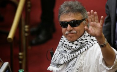 Jesús Santrich retomó las armas junto a otros tres exjefes de las desmovilizadas Farc. Colprensa