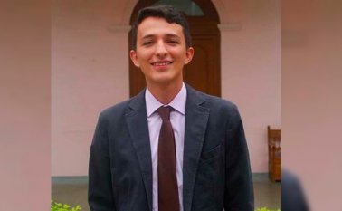 Nicolás Rozo Páez pertenece desde el 2015 a la fundación Juventudes Literarias, y participa de diferentes iniciativas de voluntariado. Cortesía
