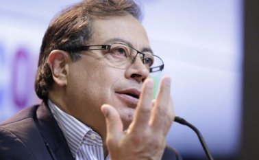 El senador y excandidato presidencial Gustavo Petro tiene 3,5 millones de seguidores en Twitter. Colprensa