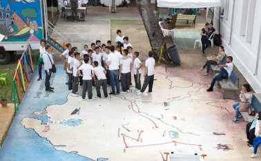 Zona infantil revive ruta de Santander desde Angostura hasta Boyacá. Juan Pablo Cohen