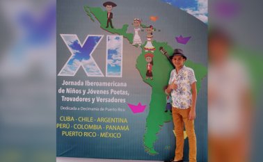 El niño Julio Andrés Gil Barros, de Barrancabermeja.
Cortesía