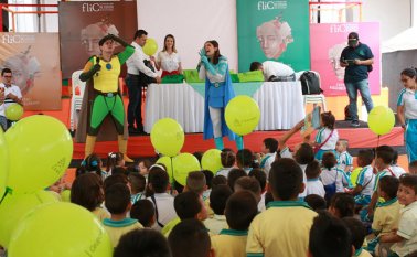 Congregaron a unos 400 niños.
Mario Caicedo