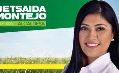 Betsaida Montejo es candidata por firmas a la Alcaldía de San Calixto. Cortesía