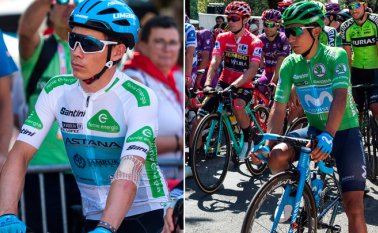 Los colombianos quedaron en la misma posición de la clasificación general de la carrera. AFP