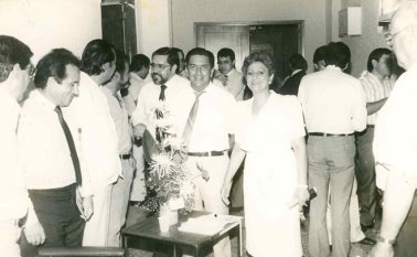 Una imagen tomada en octubre de 1986.
Archivo