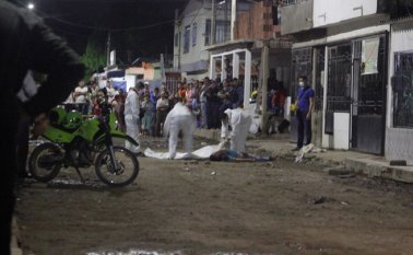 El homicidio de hernán melo ayala, atribuido a la banda La R, ocurrió en octubre de 2018, en el barrio Motilones de la ciudadela Juan Atalaya. Fotos archivo/La Opinión