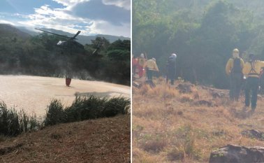 Planean trabajar todo el día para apagar las llamas y continuar con los 8 incendios que siguen activos en Norte de Santander. Cortesía