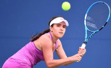 La tenista cucuteña María Camila Osorio ilusiona a los colombianos con su estilo de juego y buscará hacer historia en este deporte que tiene enamorados a todos en el país. Archivo