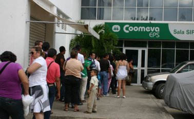 Los usuarios de Coomeva en Cúcuta insisten en que la atención que les brinda la entidad no es buena. Archivo