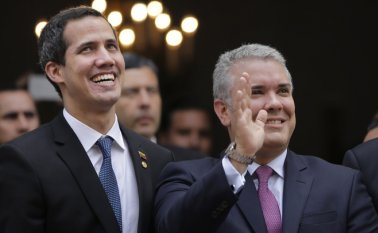 Cuando Guaidó vino a Colombia en febrero para el intento de entrega de ayuda humanitaria, el Gobierno le facilitó su entrada a territorio colombiano y protección durante su permanencia en el país. Colprensa