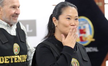 Es la segunda vez, en los últimos 15 días, que Keiko presenta problemas coronarios en la cárcel donde se encuentra recluida desde octubre de 2018. Archivo