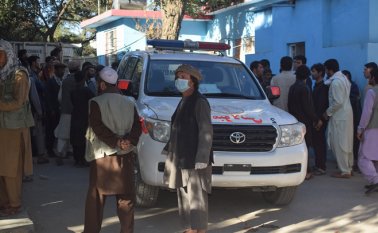 Entre las víctimas hay mujeres y niños, según fuentes médicas. AFP
