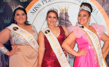 Juliana Patiño Lara, Camila Cabrera y Deisy Guerrero, quien se coronó como la primera Reina Nacional Plus Size, que busca demostrar que la belleza no siempre encaja en medidas perfectas. Instagram