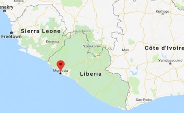 El hecho se registró en Monrovia, capital de Liberia. Google Maps
