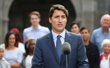 Primer ministro canadiense, Justin Trudeau. AFP