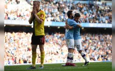 Este sábado en el Etihad Stadium en la sexta jornada inglesa. AFP
