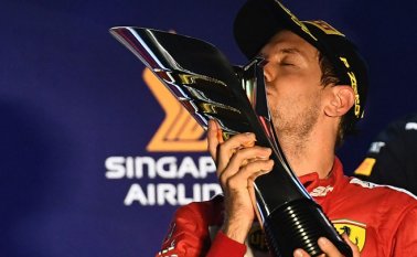 Sebastian Vettel. AFP