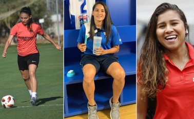 Isabella Echeverri, Korina Clavijo y Leicy Santos.
 Internet