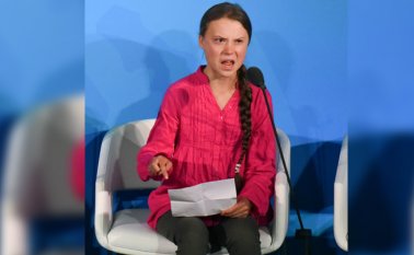 Greta Thunberg. AFP
