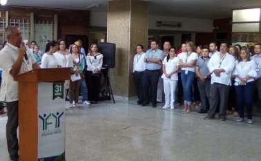 El gerente del hospital reprochó que no les han desembolsado los dineros por la atención a los venezolanos. Keila Vílchez B.