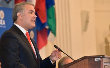 Presidente Iván Duque. 
 Colprensa