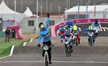 Mariana Pajón estará en la ciudad para la carrera que se hará el 2 y 3 de noviembre.
Archivo