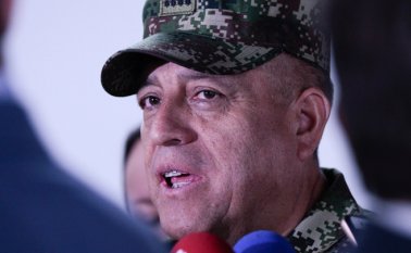 Comandante de las Fuerzas Militares, general Luis Fernando Navarro. Colprensa