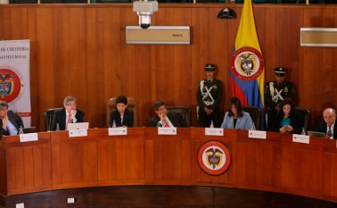 En el mensaje, publicado por la Corte Suprema en la cuenta de Twitter oficial del alto tribunal, concluye que “podían y debían ejercer actividades de pedagogía jurídica”. Colprensa