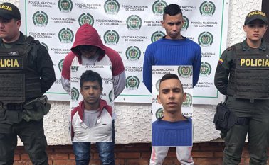 Un juez de garantías les dictó medida de aseguramiento en la cárcel de Cúcuta. Policía Nacional