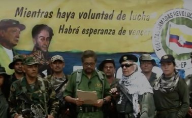 Los exjefes guerrilleros dieron a conocer su rearme, a través de un video. Cortesía
