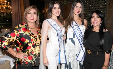 Yolanda Rey de Colmenares, Laura Juliana Claro, Gabriela Tafur Nader y Luz Mary Bohórquez.
Juan Pablo Cohen