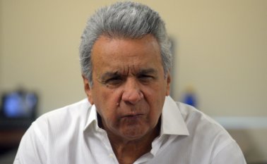 Lenín Moreno, presidente de Ecuador. AFP