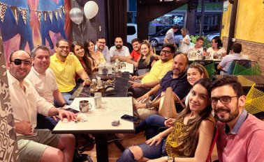 Miguel Peñaranda, Giancarlo Peñaranda, Juan Pablo Cohen, Andrea González, Susana Villamizar, Juan José Eusse, Luis Miguel Morán, Javier Eusse, Carla Moreno, Jorge Martínez, Juan Fernando González, Melissa Delgado, Anny Jaimes y César Augusto Yáñez. Cortesía