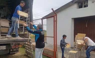 En agosto pasado, la Alcaldía de Ocaña y Colombia Transforma entregaron 210 pupitres a escuelas rurales en Ocaña.
Archivo