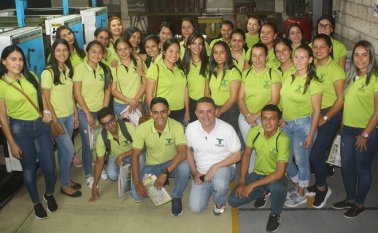 Rocy Castellanos, Maryuri Castellanos, Evelyn Cardenas, Yerlin Meléndez, Ana Rojas, Abigail Torres, Carmen Parada, Angie Portillo, Maury Gelves, Lilibeth Carreño, José Velandia, Andreina Gómez, Mónica Meneses, Guadalupe Manrique, Yurley Gil, Milena Quintero, María León, Laura Acuña, Biancy Palacio, Omar Durán, Yury Durán, Deicy Gómez, María Omaña, Camilo Madariaga, Martha Mendoza, María Miranda, Mary Botello, Susana Moren y el docente Alexander Tineo Corzo. Giovanny Rojas