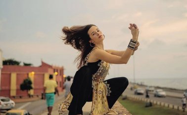 Catalina García es la vocalista de la agrupación Monsieur Periné.
Cortesía Ricardo Pinzón e Instagram