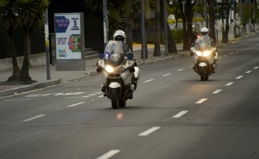 La nueva jornada de rechazo contra las medidas pactadas con el FMI degeneró rápidamente. AFP