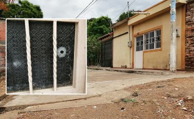 En este callejón de la avenida 20 con calle 12 de Cundinamarca se presentó el ataque al joven. Laura Serrano/La Opinión