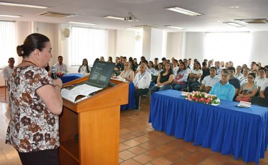 El foroconvocó a la comunidad estudiantil de la Udes, Universidad de Pamplona,  UFPS, Universidad Libre, FESC, Uniminuto y el Sena.   Cortesía