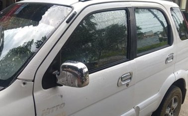 La camioneta recibió ocho impactos de bala. La Policía de Norte de Santander investiga el hecho. Cortesía