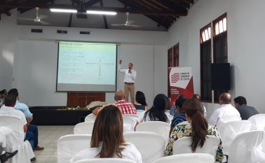 La segunda presentación de los avances del clúster de café de Norte de Santander se llevó a cabo, el martes, en la Biblioteca Pública Julio Pérez Ferrero. Archivo